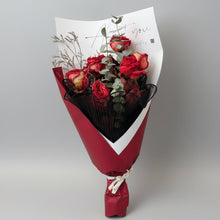 Load image into Gallery viewer, Dried Red Rose Bouquet
