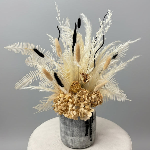 Noir Bunny Vase Arrangement