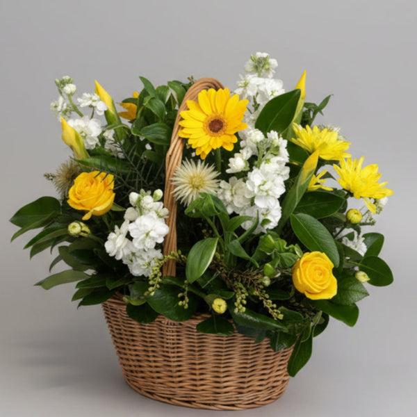 Basket of Yellow Sunshine