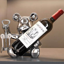 Load image into Gallery viewer, Electroplated Ted Wine Holder
