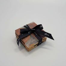 Load image into Gallery viewer, Woodchip + Epoxy Resin Coasters
