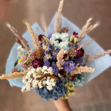 Load image into Gallery viewer, Natural Dried Bridal Bouquet
