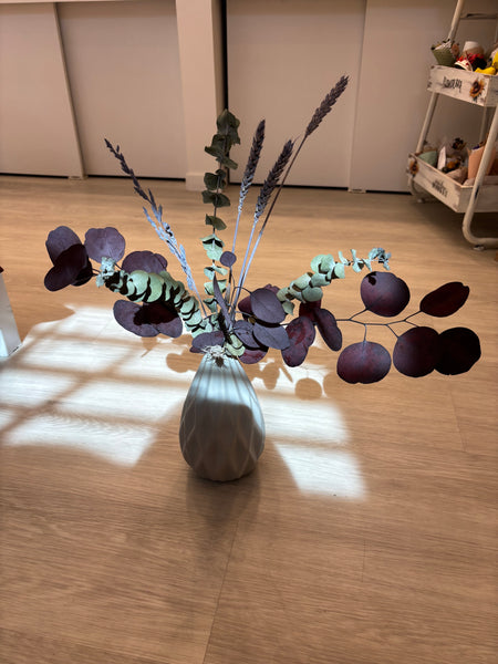 Eucalyptus in a Water Drop Vase