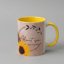Load image into Gallery viewer, ABOUT YOU - Sunflower Mug
