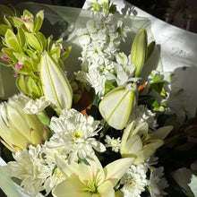 Load image into Gallery viewer, Luxe Cream and Green Bouquet
