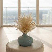 Load image into Gallery viewer, Cobalt &amp; Cream Vase Arrangement
