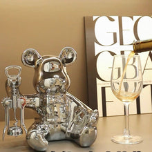 Load image into Gallery viewer, Electroplated Ted Wine Holder
