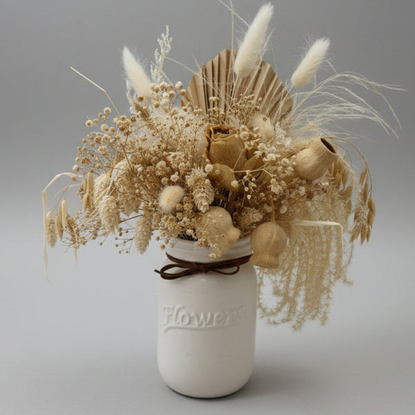 Natural - Flower Jar Arrangement