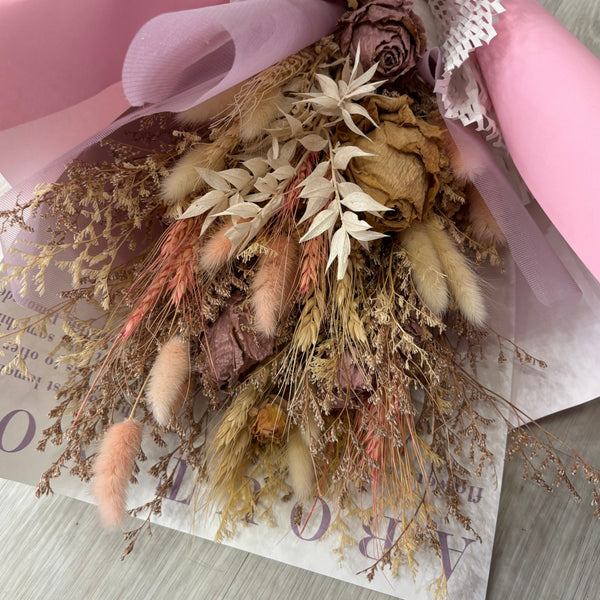 Brush Pink & Cream Bouquet