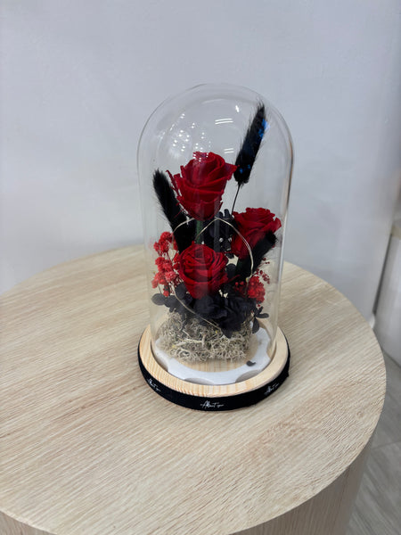 Ruby Love - Flower Dome wt Seedlights