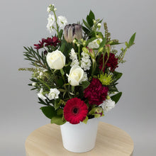 Load image into Gallery viewer, Florist Choice Posie in white Ceramic Pot

