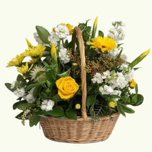 Load image into Gallery viewer, Basket of Yellow Sunshine
