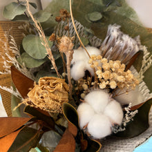 Load image into Gallery viewer, Cotton &amp; Banksia - Dried Bouquet
