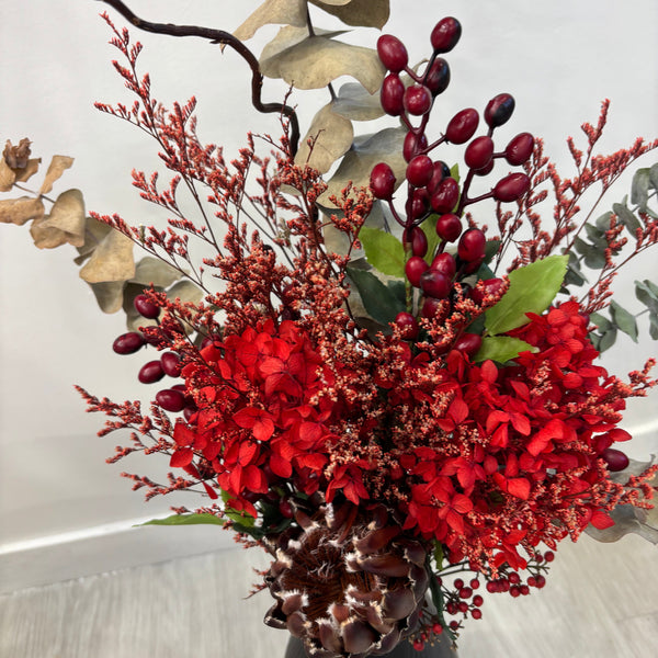 Festive Bloom - Vase Arrangement