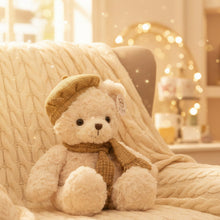 Load image into Gallery viewer, Scarf Teddy With Hat
