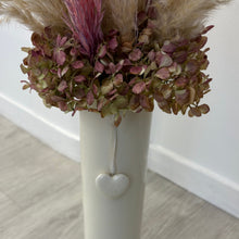 Load image into Gallery viewer, Lilac Heart Dried Floral Arrangement
