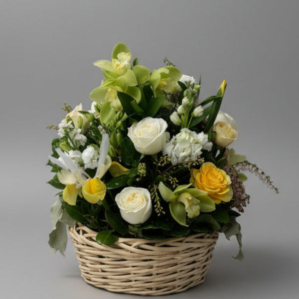 Basket of Yellow Sunshine