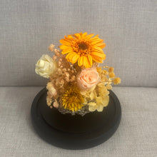Load image into Gallery viewer, Blush Pink &amp; Orange Flowers Dome wt Seedlight
