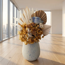 Load image into Gallery viewer, Dash of Blue Vase Arrangement
