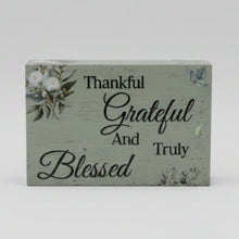 Load image into Gallery viewer, Hand Crafted Wooden Message Block
