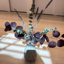 Load image into Gallery viewer, Eucalyptus in a Water Drop Vase
