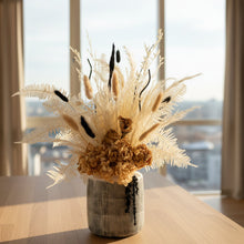 Load image into Gallery viewer, Noir Bunny Vase Arrangement
