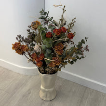 Load image into Gallery viewer, Amber Romance | Dried Rose Arrangement
