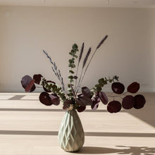Load image into Gallery viewer, Eucalyptus in a Water Drop Vase
