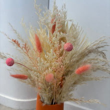 Load image into Gallery viewer, Terracotta  &amp; Cream Vase Arrangement
