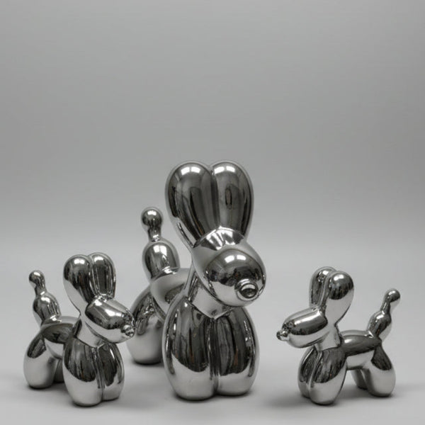 Electroplated Balloon Dogs