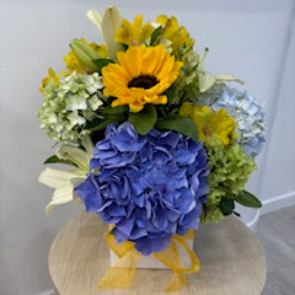 Summer Classic - Posies Box Arrangement