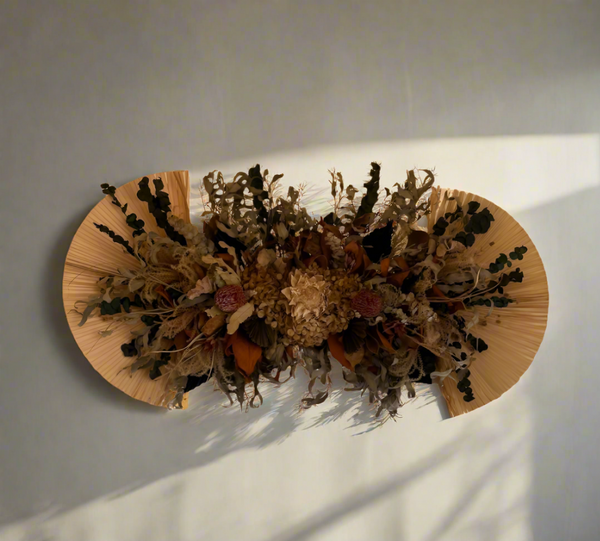 Dried Autumn - Large Wall Feature (Approx 1.2 metre)
