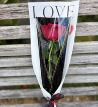 Load image into Gallery viewer, Single Red Rose- I LOVE YOU
