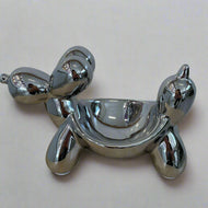 Balloon Dog Tray - Electroplated