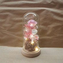 Load image into Gallery viewer, Total Pink Quartz - Tall Dome with seed lights
