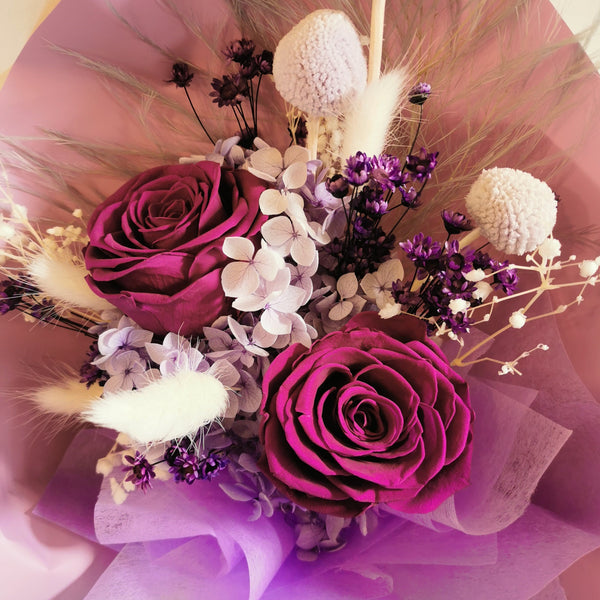 Violet Potion - Preserved Bouquet