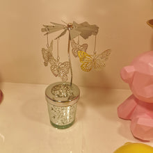 Load image into Gallery viewer, Lucky Charms Carousel &amp; Tea Light Candle Holder with Cup
