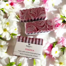 Freesia inspired handmade soap - fields&co.