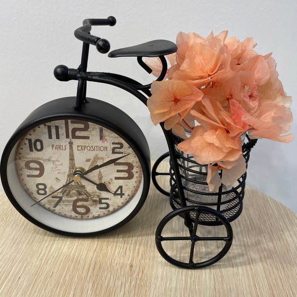 Flower Bicycle Clock