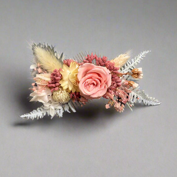 Hair Clip- Dried Flower