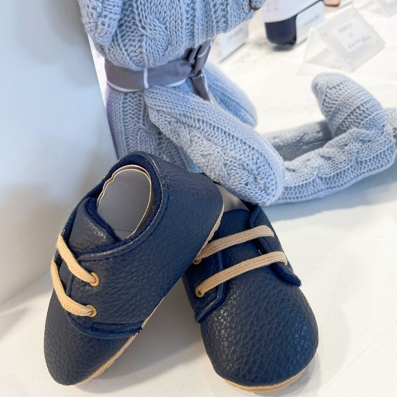 Soft shell baby shoes - Navy – About You