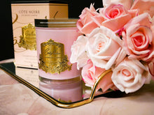 Load image into Gallery viewer, PINK VESSEL 450G CANDLE IN PINK CHAMPAGNE WITH CRYSTAL GLASS LID - CGP45018
