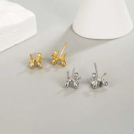Balloon Dog Micro Earring