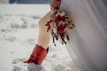 Load image into Gallery viewer, Ruby Wood Bridal Bouquet - Preserved
