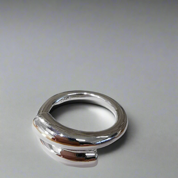 Double Twist Ring - Sterling Silver