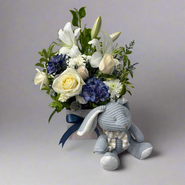 Hi Baby! Flowers & Teddy