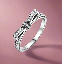 Load image into Gallery viewer, Darling Bow Ring - Sterling Silver
