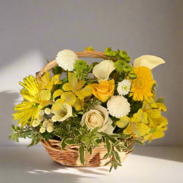 Basket of Yellow Sunshine