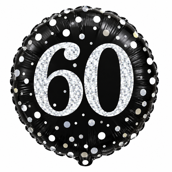 Enlarged 60th birthday balloon product image