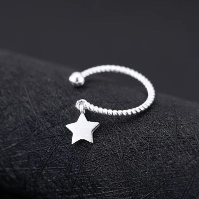 Micro Ring - Dangle Star